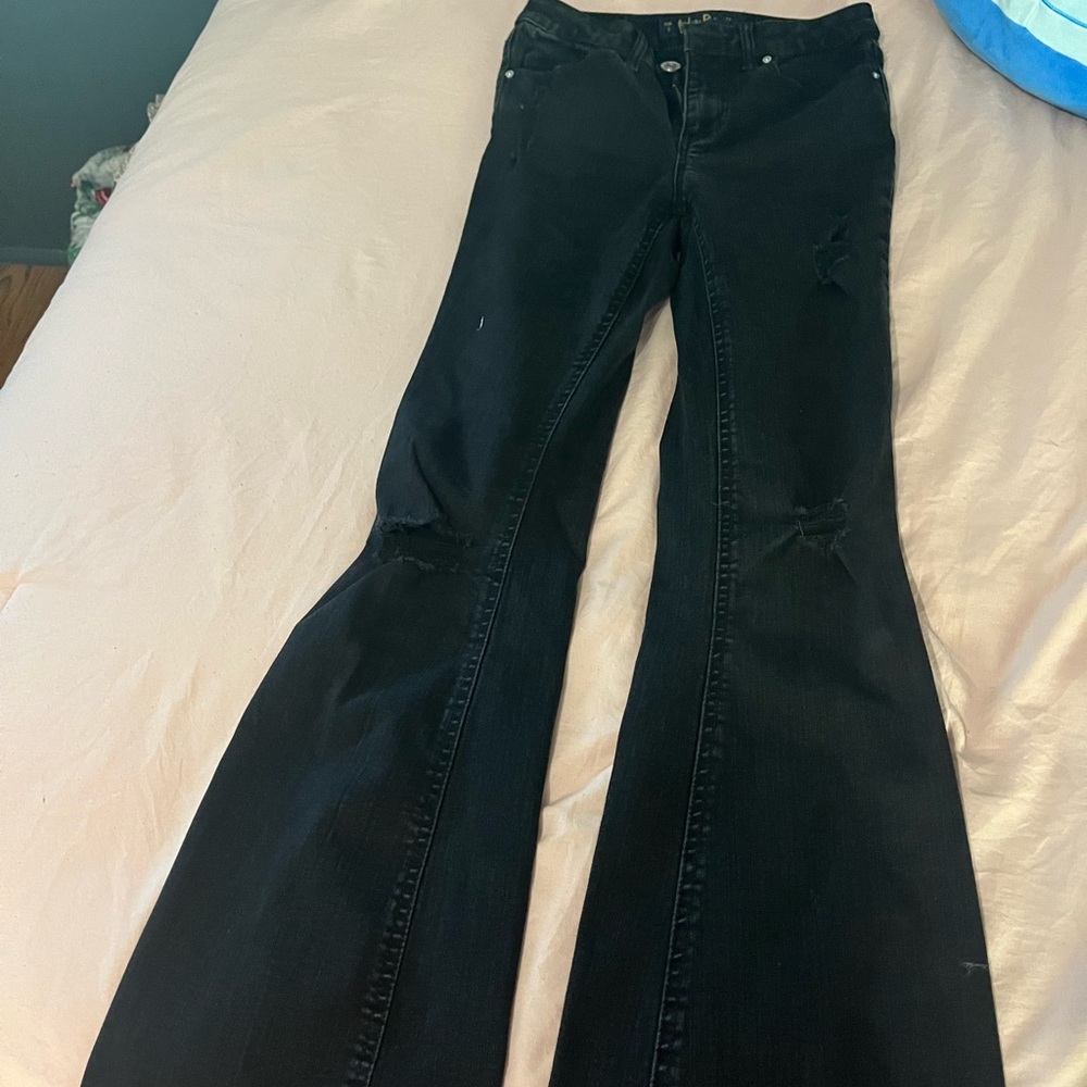 Black Flare Women's Jeans